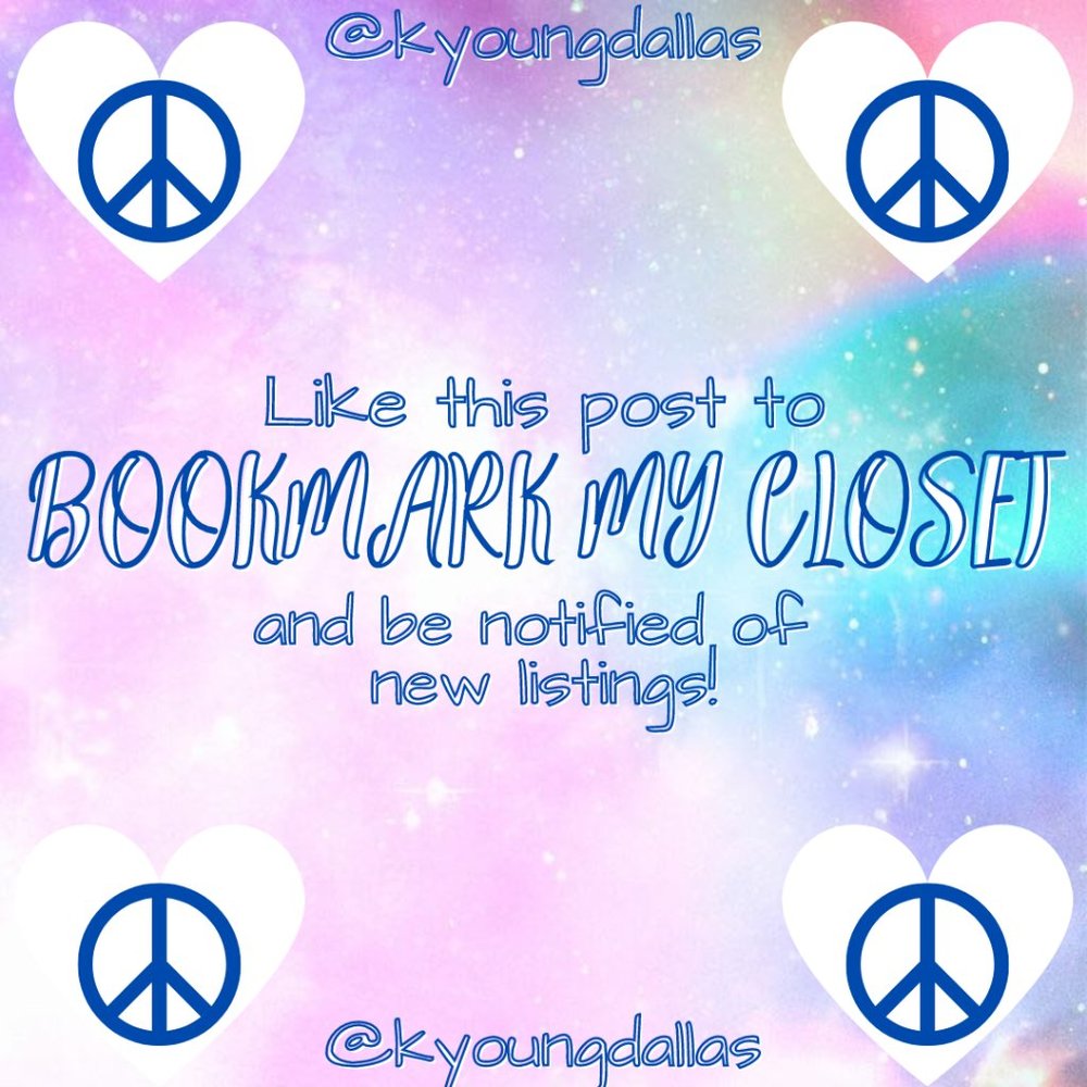 Like this post to bookmark my closet!